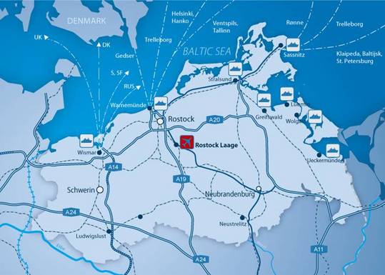 rostock_lufthavn_kort